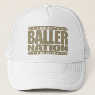 BALLER NATION - im Gott vertrauen wir, aber bleibe Truckerkappe