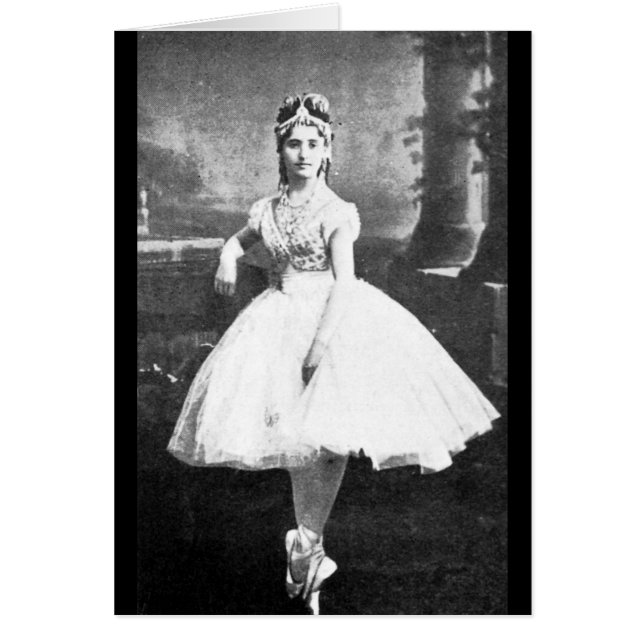 Ballerina, 1870. (Vorne)