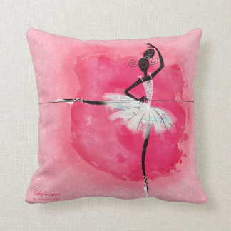 Ballerina am Barre Kissen