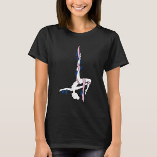 Ballerina an Roben Tanz Gymnast Sport Art T-Shirt