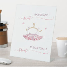 Ballerina Babies sind eine süße Babydusche für Lec