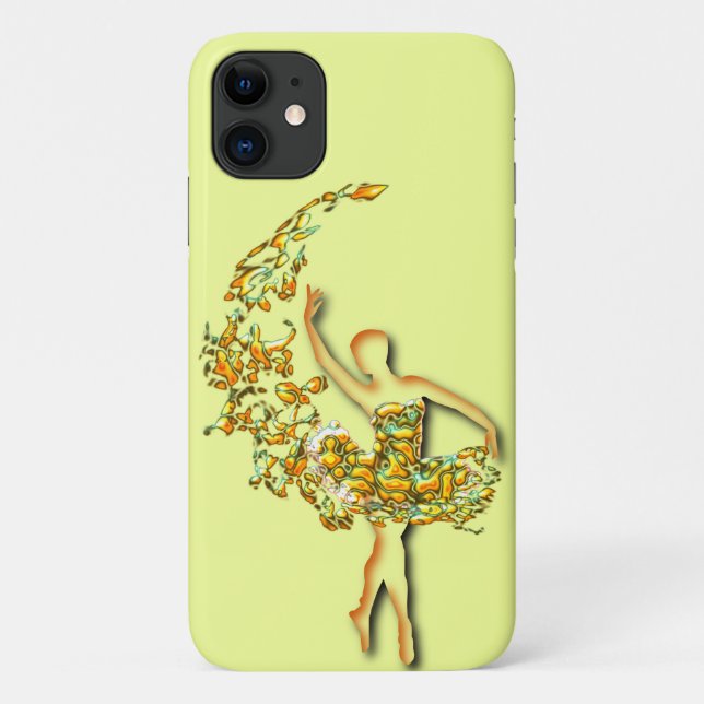 Ballerina Ballet Dancer iPhone Case (Rückseite)