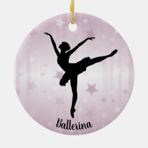 Ballerina Ballet Dancer Keramik Ornament