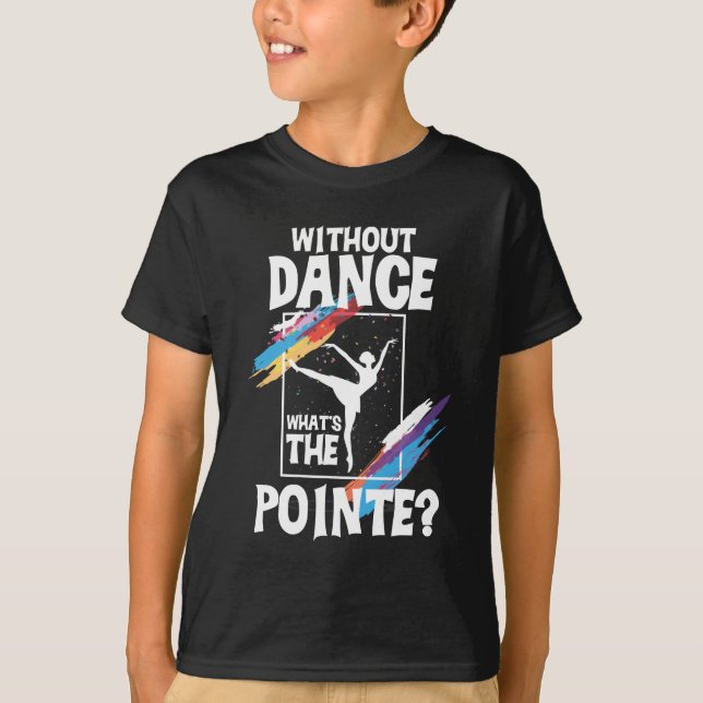 Ballerina Ballet Ticino Pirouette T-Shirt (Vorderseite)