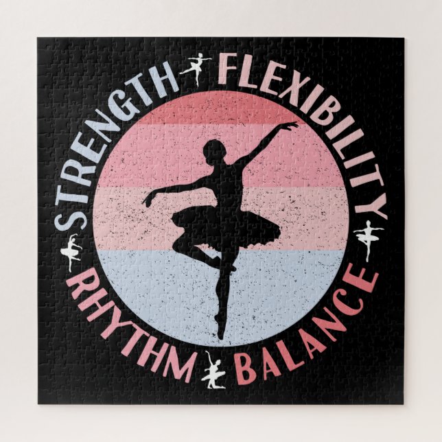 Ballerina Ballett Dancer - Mindset Values (Vertikal)