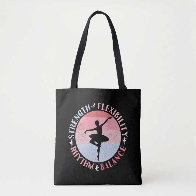 Ballerina Ballett Dancer - Mindset Values Tasche (Vorderseite)