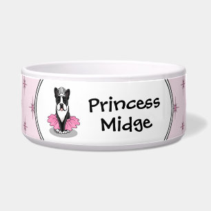 Ballerina Ballett Prinzessin Boston Terrier (schwa Napf