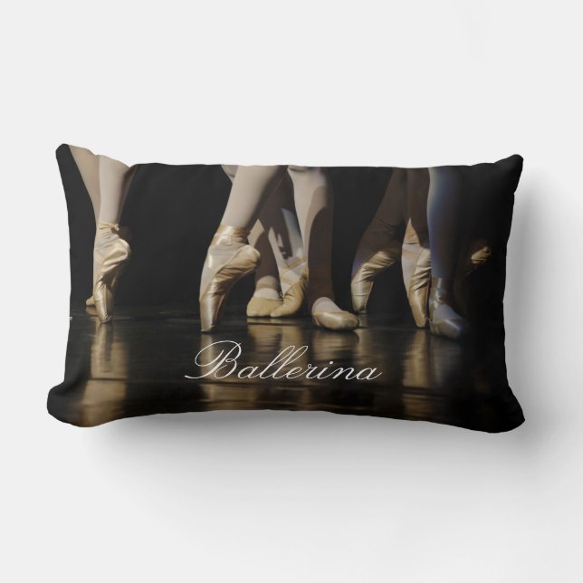 Ballerina Ballett-Tänzer Lendenkissen (Vorderseite)