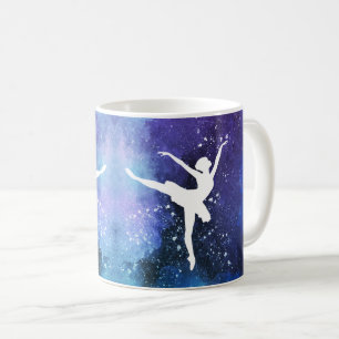Ballerina/ Balletttänzerin Kaffeetasse