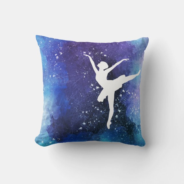 Ballerina/ Balletttänzerin Kissen (Vorderseite)