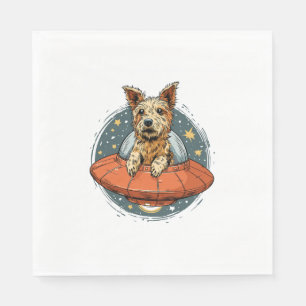 Ballerina Beagle - Funny Dog Dance Serviette