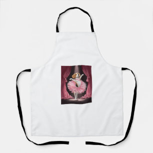 Ballerina Beagle � Lustiger Hundetanz Schürze