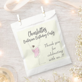 Ballerina Birthday Party Geschenktütchen
