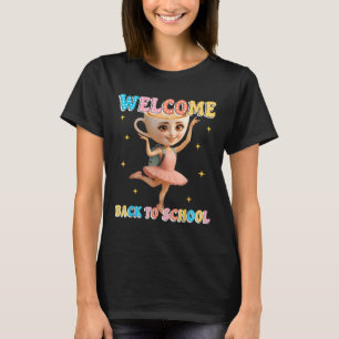 Ballerina Cappuccina Italian Brainrot Willkommen z T-Shirt