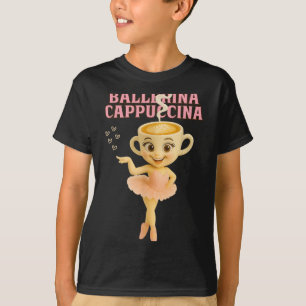 Ballerina Cappuccina Italienisch Brainrot Meme Kid T-Shirt