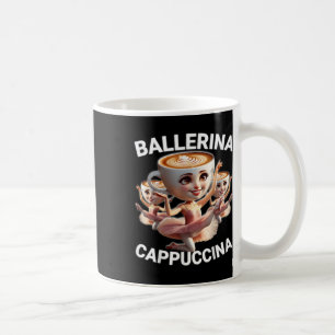Ballerina Cappuccina italienisches Brainrot-Meme L Kaffeetasse