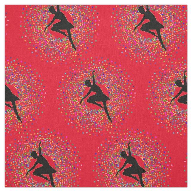 Ballerina Colour Burst Stoff (Muster)