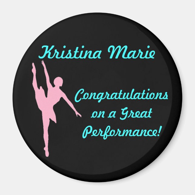 Ballerina Custom Magnet (Vorne)