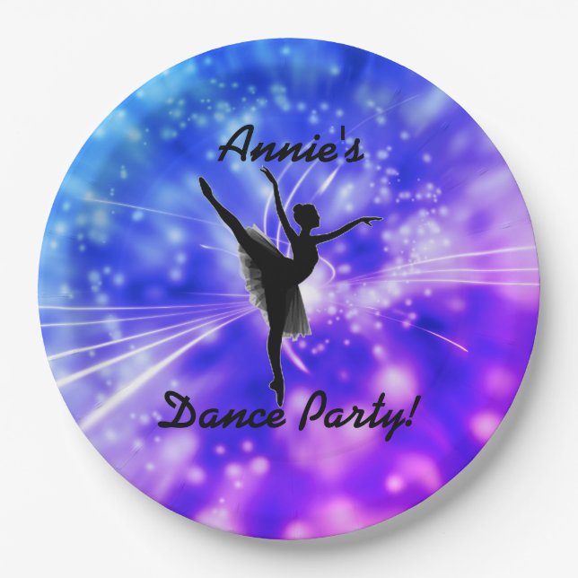 Ballerina Dance Party Paper Teller (Vorderseite)