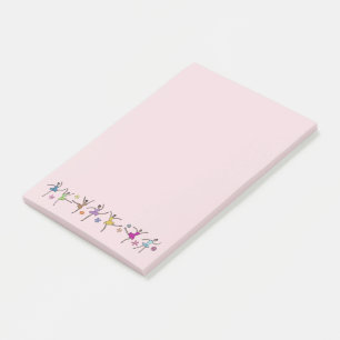 Ballerina Dance Post-it Klebezettel