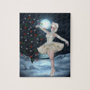 Ballerina Dancer Girl :: Imaginaire Winter Puzzle