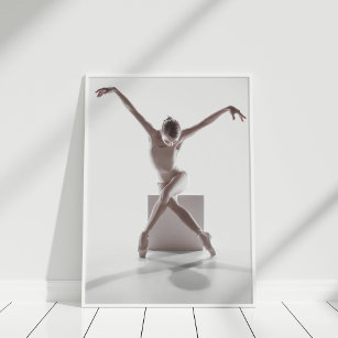 Ballerina Dancer Moderne Fotografie Poster