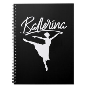Ballerina Dancer Notizblock