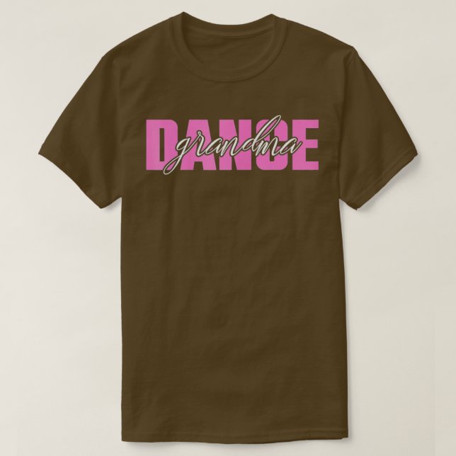 Ballerina Dancer Oma Dance T-Shirt (Design vorne)