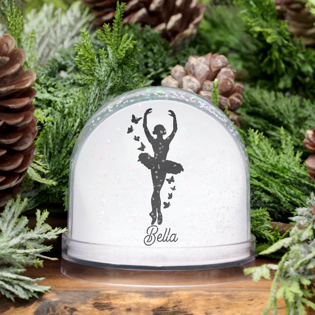 Ballerina Dancer Snow Globe (Hiver)