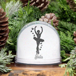Ballerina Dancer Snow Globe Schneekugeln