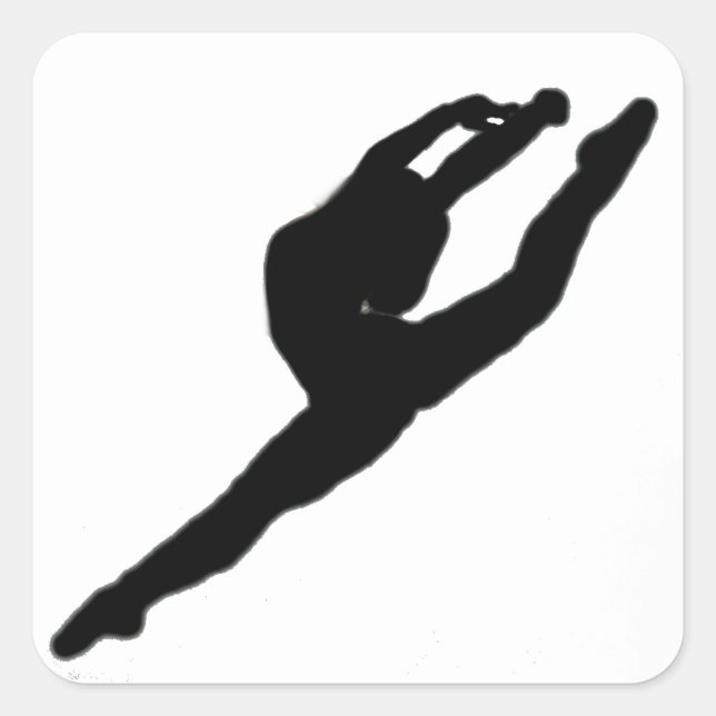 Ballerina Dancer Sticker (Vorderseite)