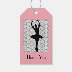 Ballerina - Dankeschön für Lehrer Geschenkanhänger