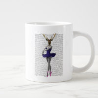 Ballerina Deer in Blue