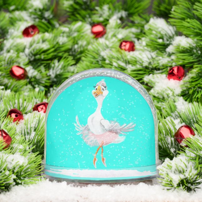 Ballerina Duck Schneekugeln (Weihnachten)