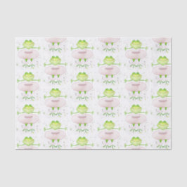 Ballerina Frog Seidenpapier