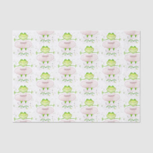 Ballerina Frog Seidenpapier