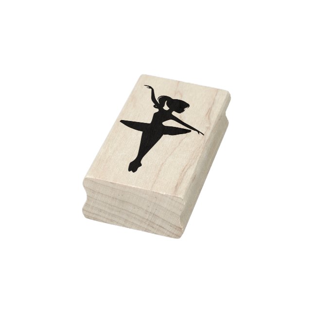 Ballerina Girl Gummistempel (Stempel)
