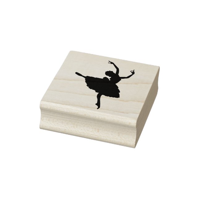 Ballerina Gummistempel (Stempel)