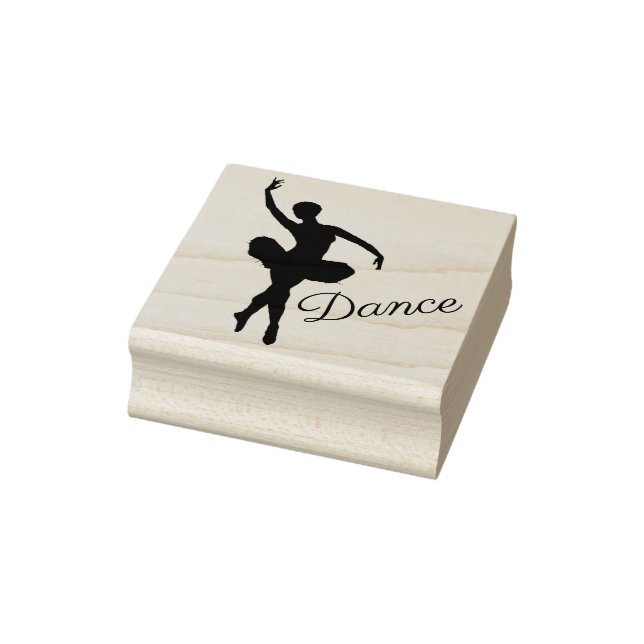 Ballerina Gummistempel (Stempel)