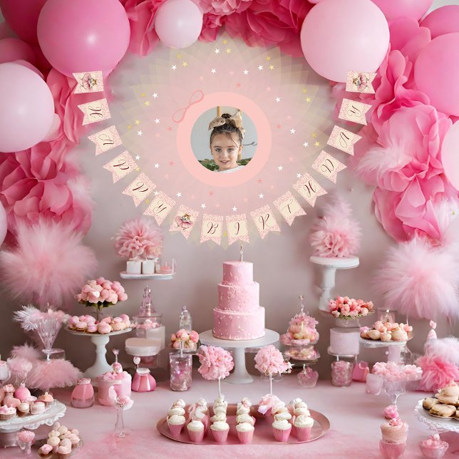 Ballerina Hamster Girls Geburtstag Wimpelkette (Von Creator hochgeladen)