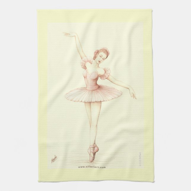 Ballerina Handtuch (Vertikal)