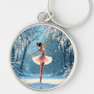 Ballerina helle Mode Elegantanz Schlüsselanhänger