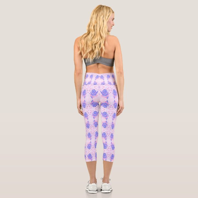 Ballerina Hippo Ballet Dancer Capri Leggings (Rückseite)