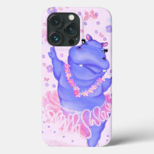 Ballerina Hippo Balletttänzer Funny iPhone Case