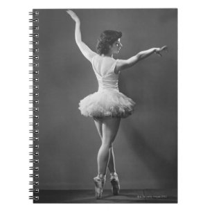 Ballerina im Ballettröckchen Notizblock