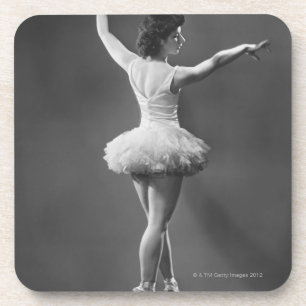 Ballerina im Ballettröckchen Untersetzer