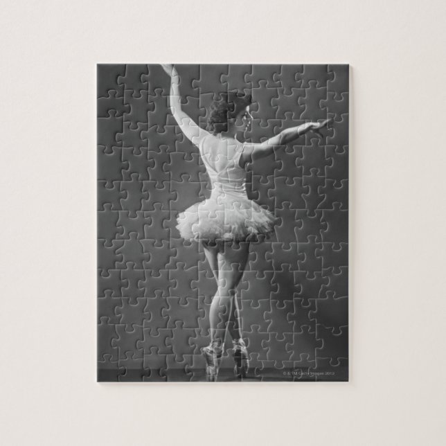 Ballerina im Tutu (Vertikal)
