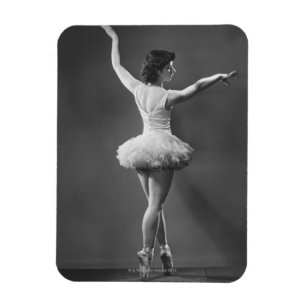 Ballerina im Tutu Magnet