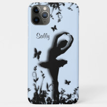 Ballerina in Garden Blue Personal