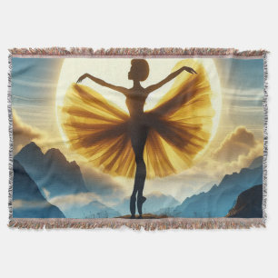Ballerina in Gelb Decke